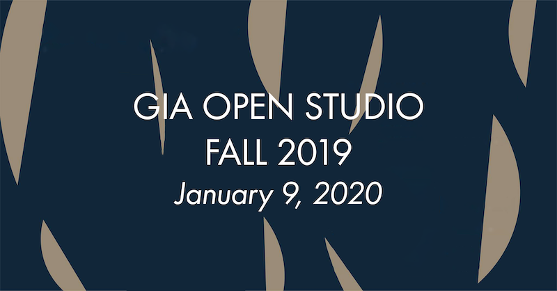 Final Review week & Open Studio Fall 2019